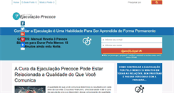 Desktop Screenshot of comocurarejaculacaoprecoce.net