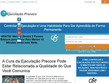 Tablet Screenshot of comocurarejaculacaoprecoce.net